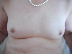 pearls and muff