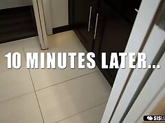 Super-steamy teenie fucked in the Kitchen