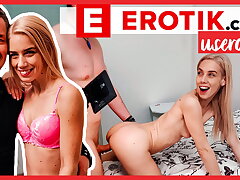 Slim lady Nesty enjoys a deep intense fuck session