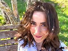 Manéa, pretty naughty, gets all her fuckholes filled
