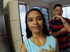 Jasmine Santanna took a admirer for a bathroom