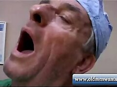 Elder fellow Doc fucks patient