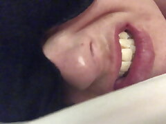 Cockslut Kitten Gets Butt-fucked while blindfolded