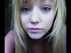 #Cute Blonde Web cam  chat with her chatcams.life#