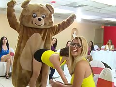 #DANCING Otter - Bachelorette Soiree With Big Manmeat Masculine Strippers, CFNM Style!#