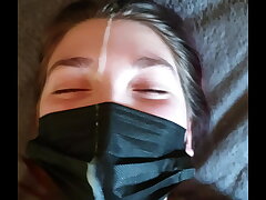 #TABOO stepdaddy and stepdaughter lockdown led to insane facial!#