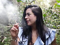 #Met a guy in the wood and I ended up inhaling and fucking him raw! follow me on instagram and twitter @kyleiellish#