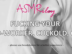 #EroticAudio - Wifey Tears up Your Co-worker, Cuckold, CEI#