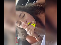 #Bbw slut gets a facial#