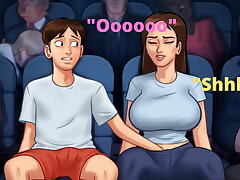 #Stepsister:"Make me cum in cinema now"#