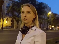 #GERMAN SCOUT - Lovely TEEN CANDY PICKUP AND SEDUCE TO Plow AT Faux MODEL JOB#