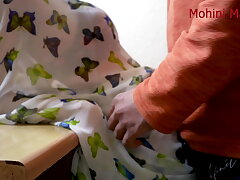 #indian Maid lets her boss fuck her in the donk and pulverized pussy on kitchen floor hindi audio#