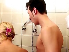 German Step-Mom help Sonnie in Douche and Tempt to Pulverize