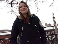 #GERMAN SCOUT - CUTE Inborn TEEN ELENA CHEATING Penetrate AT MODEL CASTING#