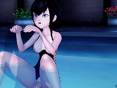 Mavis Pool Side Sextape : Hotel Transylvania