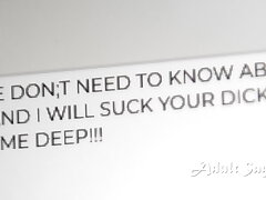 #Anyone Literally ANYONE - Ember Snow Almost Violates His Cock#