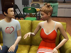 #Step-Son Ravaging His light-haired Stepmom#