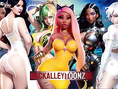 Luxurious incredible big arse Ai girls
