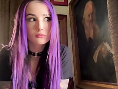 #Goth Teenage Splatters on Step Brother's Cock - Valerica Steele - Family Therapy - Alex Adams#