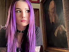 Goth Teen Squirts on Step Brother's Cock - Valerica Steele - Family Therapy - Alex Adams