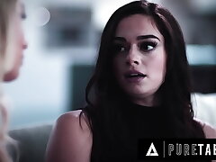 #PURE TABOO Manipulated Sophia Burns Is The Scapegoat In A Controversial Affair Of Making Fucky-fucky Tape#