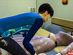#step Stepson Pulverizes Korean Mom
