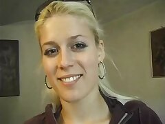 I have fun with my nephew Sandra, a timid and submissive blondie