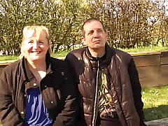 HOLLYBOULE -A chubby Mature comes with her cheating husband to get boned