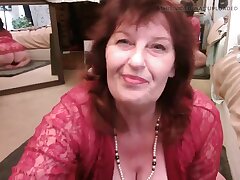 V 475 Mature Sexdoll Dawnskye Smoking and Unclothing