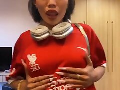 Emma Thai Had Airplane Restroom Joy and Airport Restroom Internal ejaculation