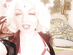 Sexual MILF Arya Taunting in Pvc