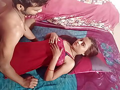 #Best Ever Indian Home Wifey With Big Boobs Having Grubby Desi Bang-out With Spouse - Full Desi Hindi Audio#