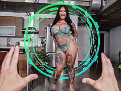 #SEX SELECTOR - Curvy, Tattooed Japanese Princess Connie Perignon Is Here To Play#