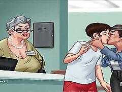 SummertimeSaga - Elderly woman got teeth liquidated and deep-throated E3 #92