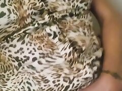 Halloween Treat Naughty American Cougar Masturbates at Work