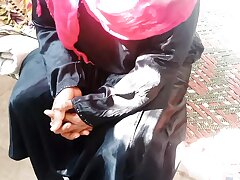 Muslim hijab college Tutor woman fuck-a-thon with Hindu schoolgirl leak viral MMS rock-hard fuck-a-thon with Muslim hijab college woman