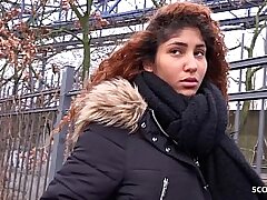 GERMAN SCOUT - Brazilian Dark-hued Nubile Entice TO EYE ROLLING Climax SEX AT PICKUP Audition