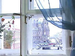 Nice adorable Russian gal gets her deep rosy pucker screwed like a slattern