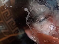 #Super hottie fucking enormous cock#