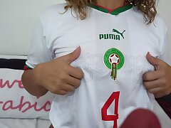 Greased Fuck stick Titfuck - SweetArabic Hijab