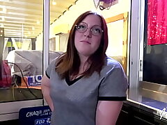Lily has a first-ever practice with a highly large cock