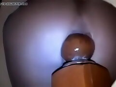#7270668 gigantic assfucking gape pummels a monster bedpost knob#