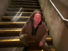 #Cracky the street lady finaly gets to suck cock#